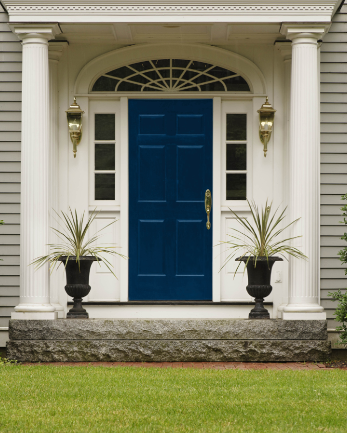 decorating ideas for outside front door