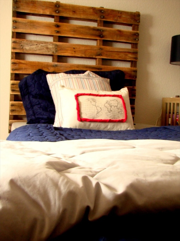 Decorates Your Bed In Pallet Headboard Budget Freshnist