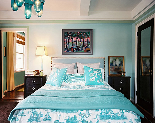 12 Fabulous Look Teal Bedroom Ideas | Freshnist